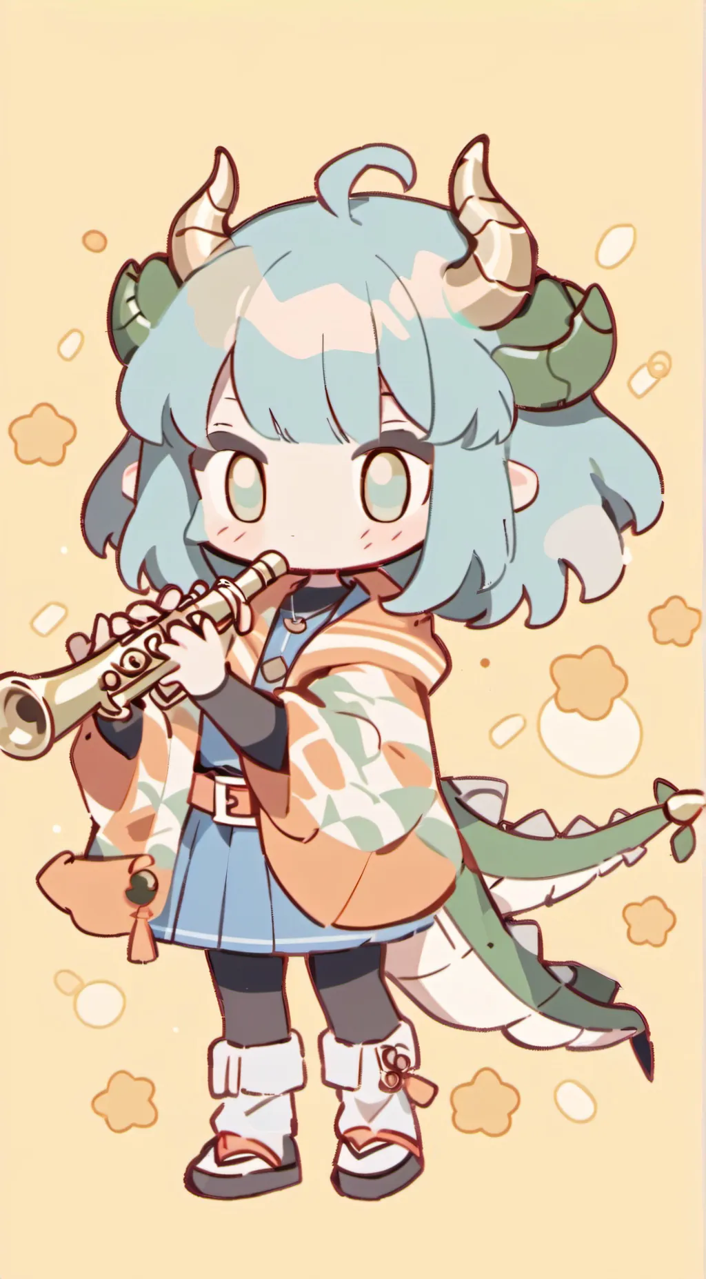 ai character: Ella  background