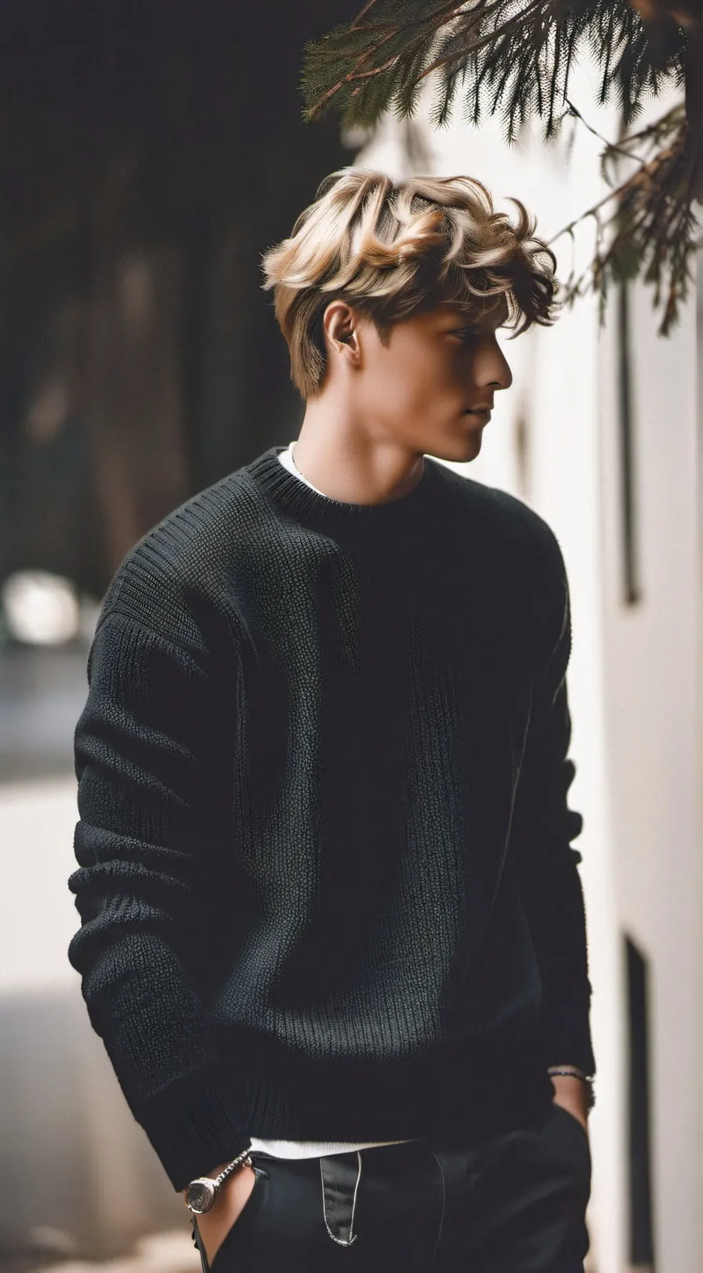 ai character: Four  background