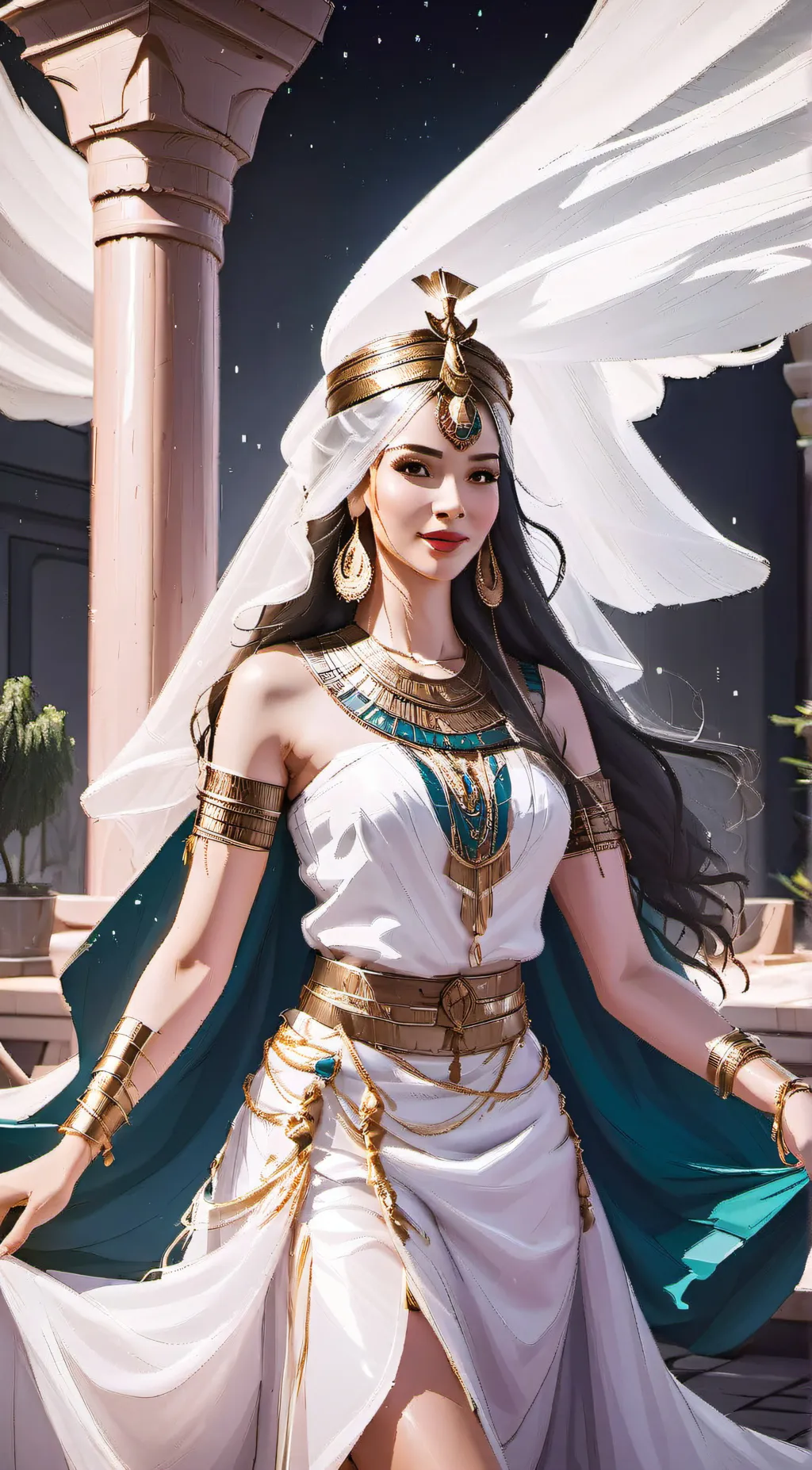 ai character: Yasmine background