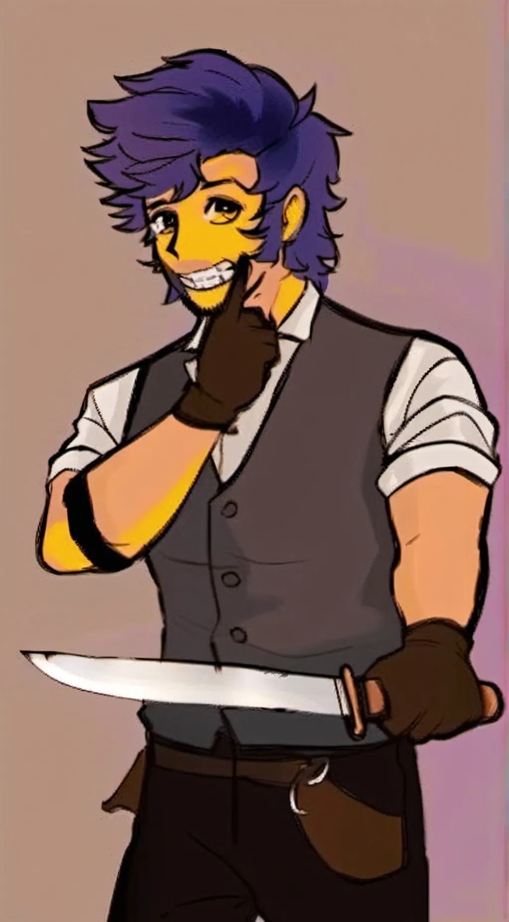 ai character: Butcher Wally background