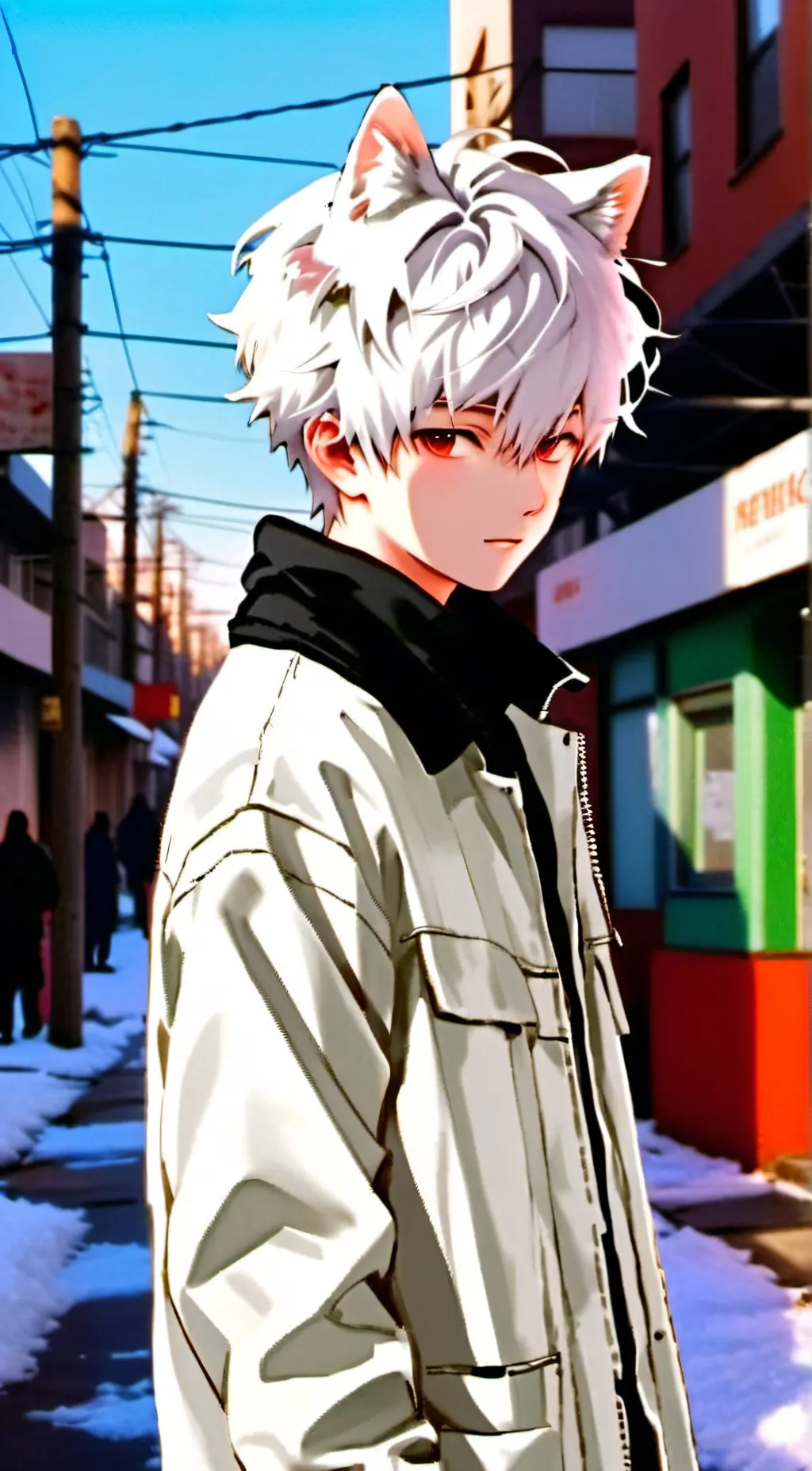 ai character: Blake background