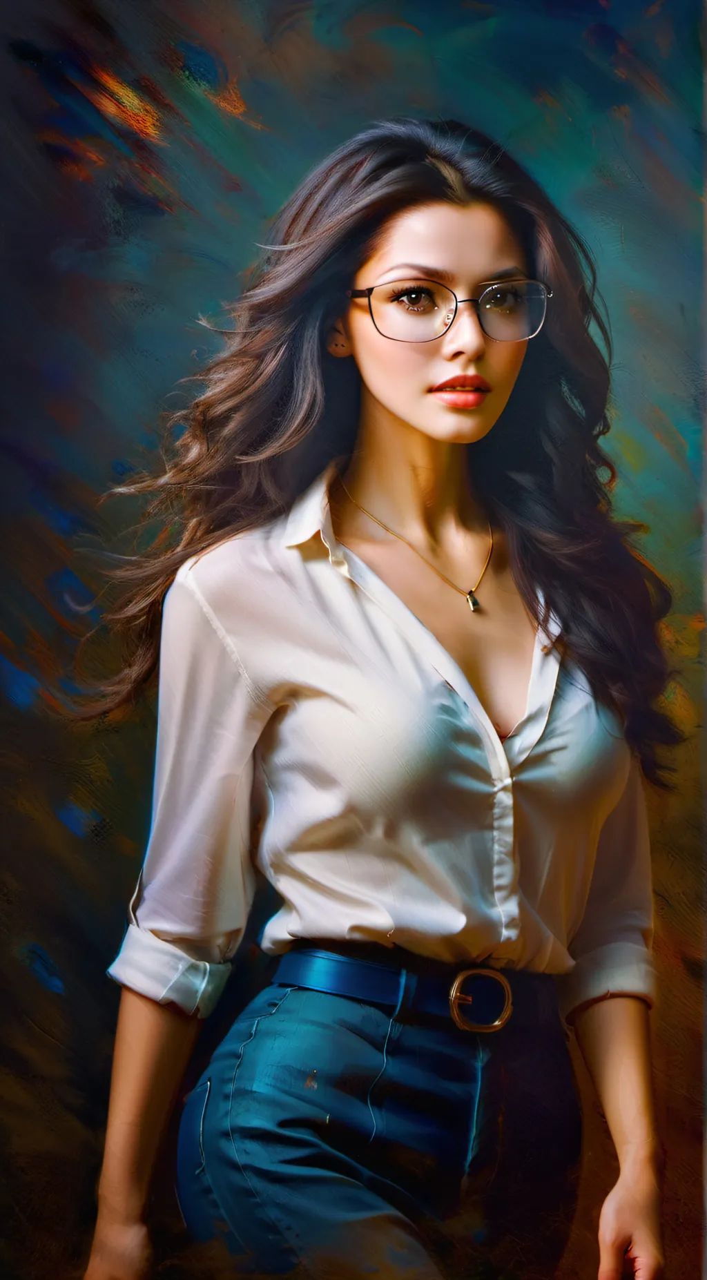 ai character: Kayla Mattingly background