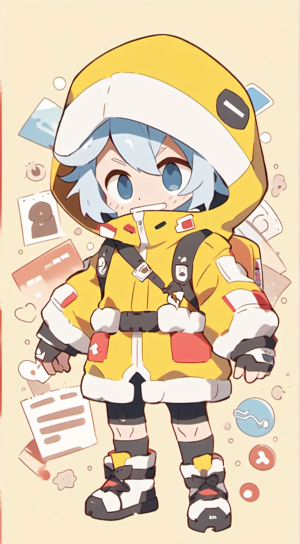 ai character: Kevin  background