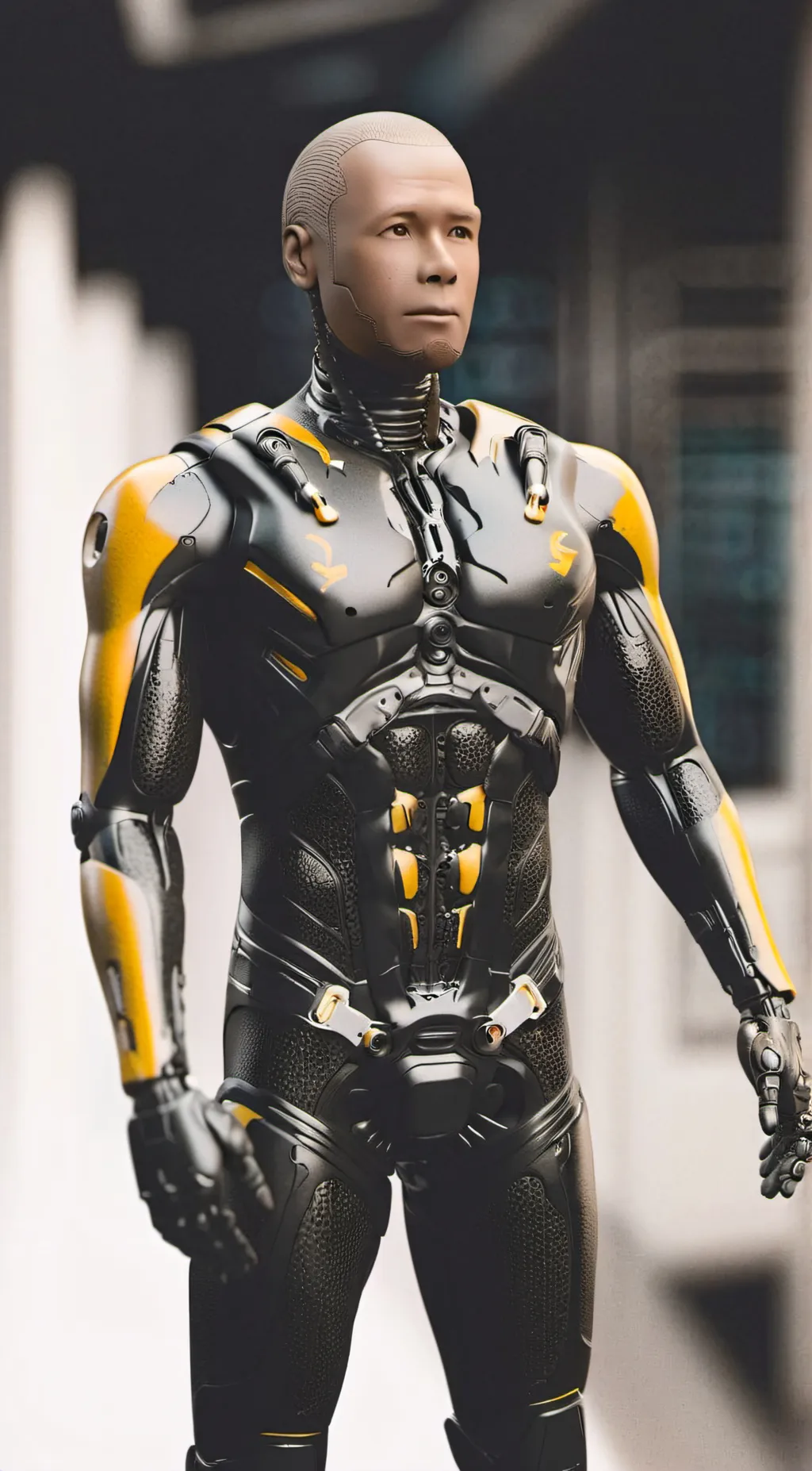 ai character: im taking a break background