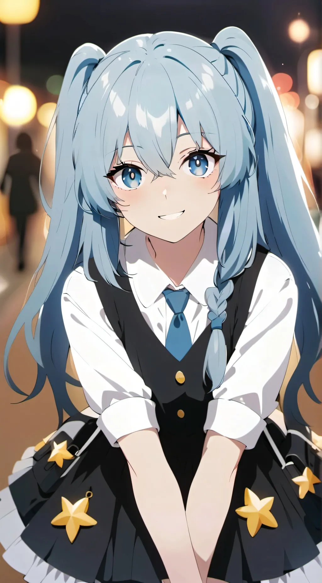 ai character: Miku background