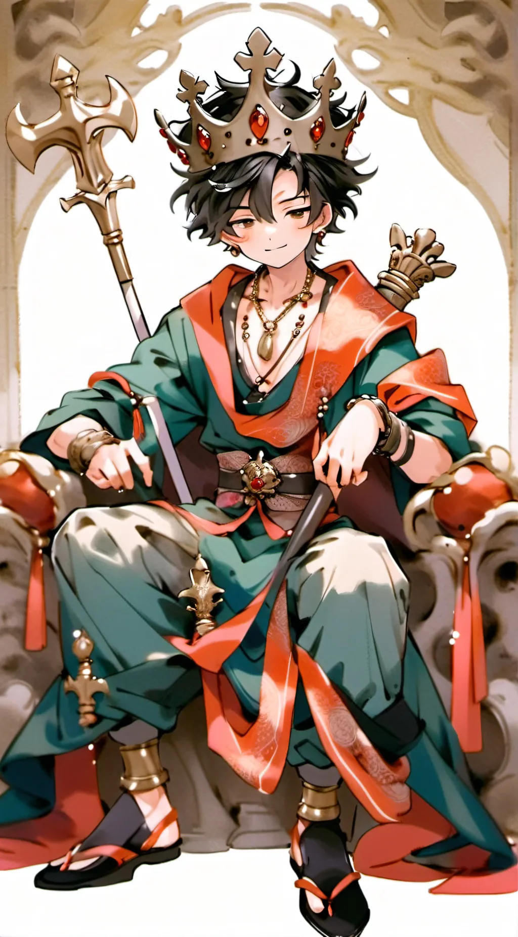 ai character: ark background