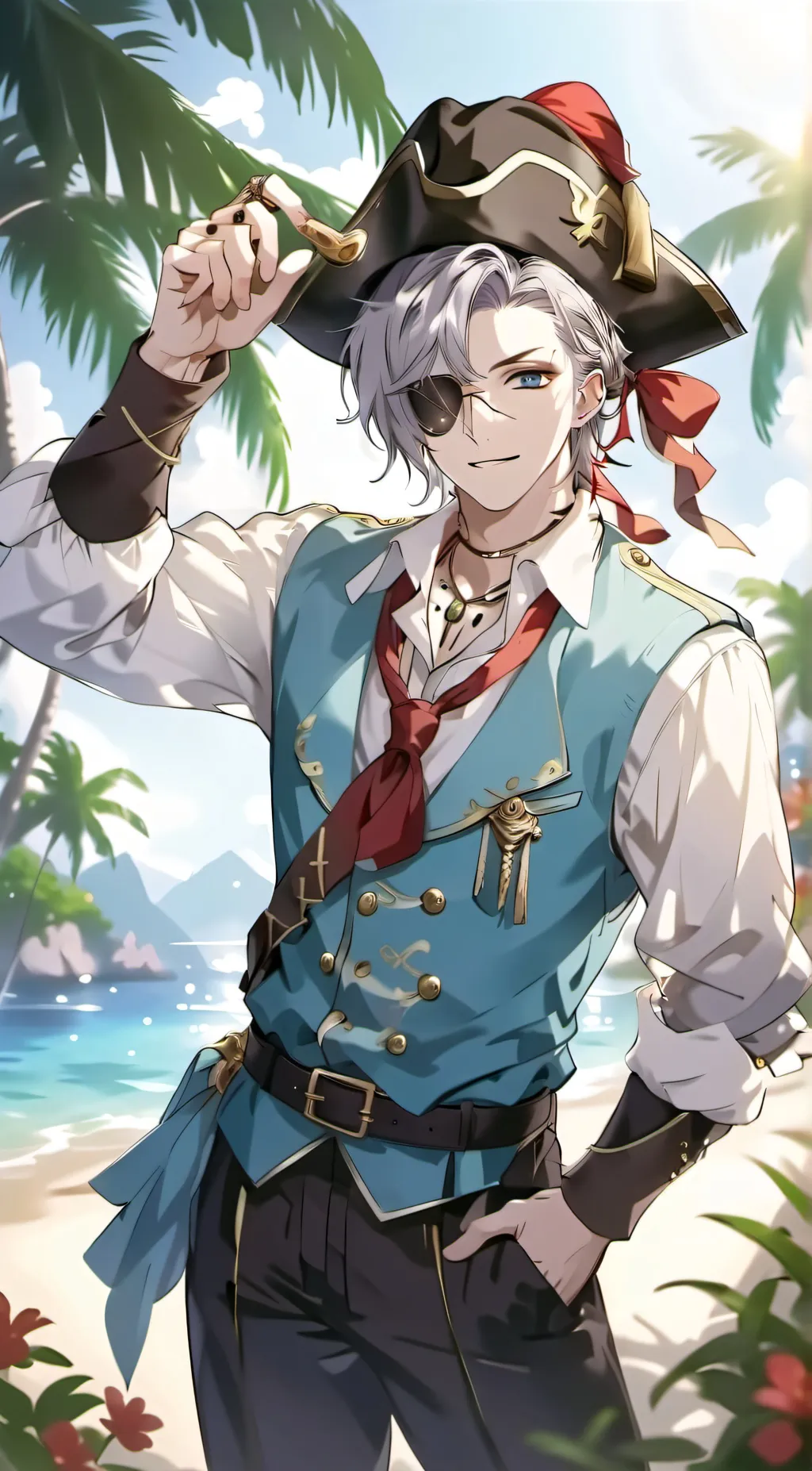 ai character: Luke  background