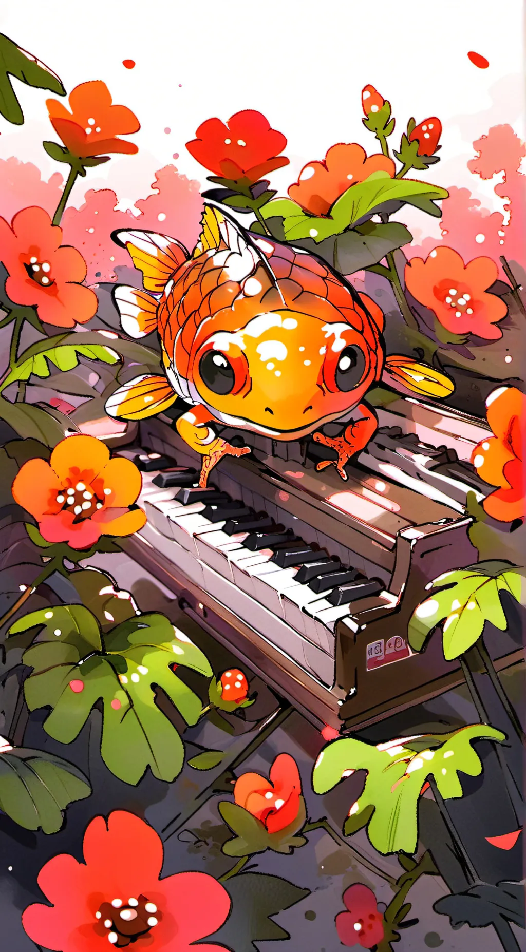 ai character: Duolingo  background