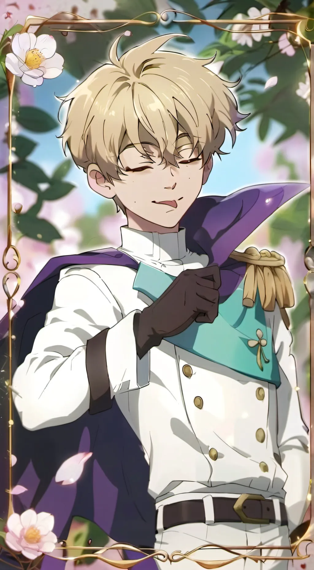 ai character: Dawn background