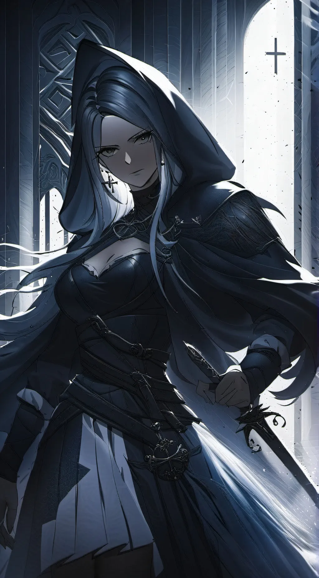 ai character: Lady V background