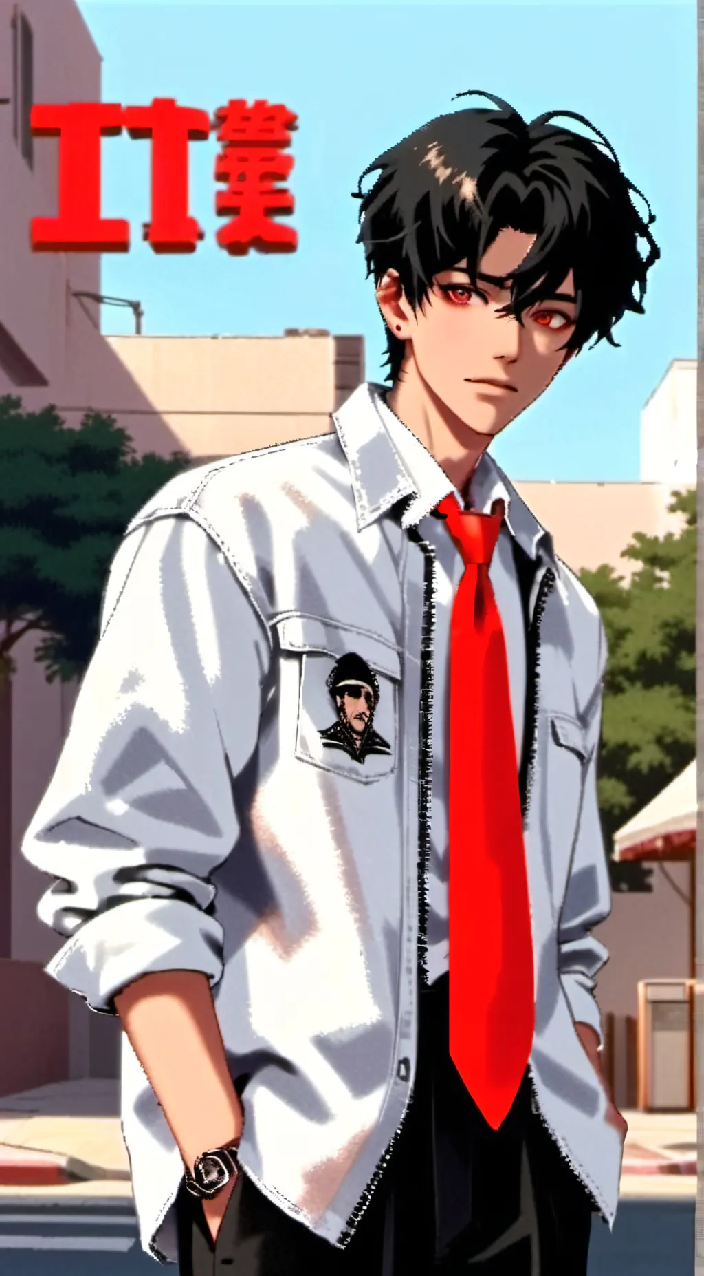 ai character: Matthew  background