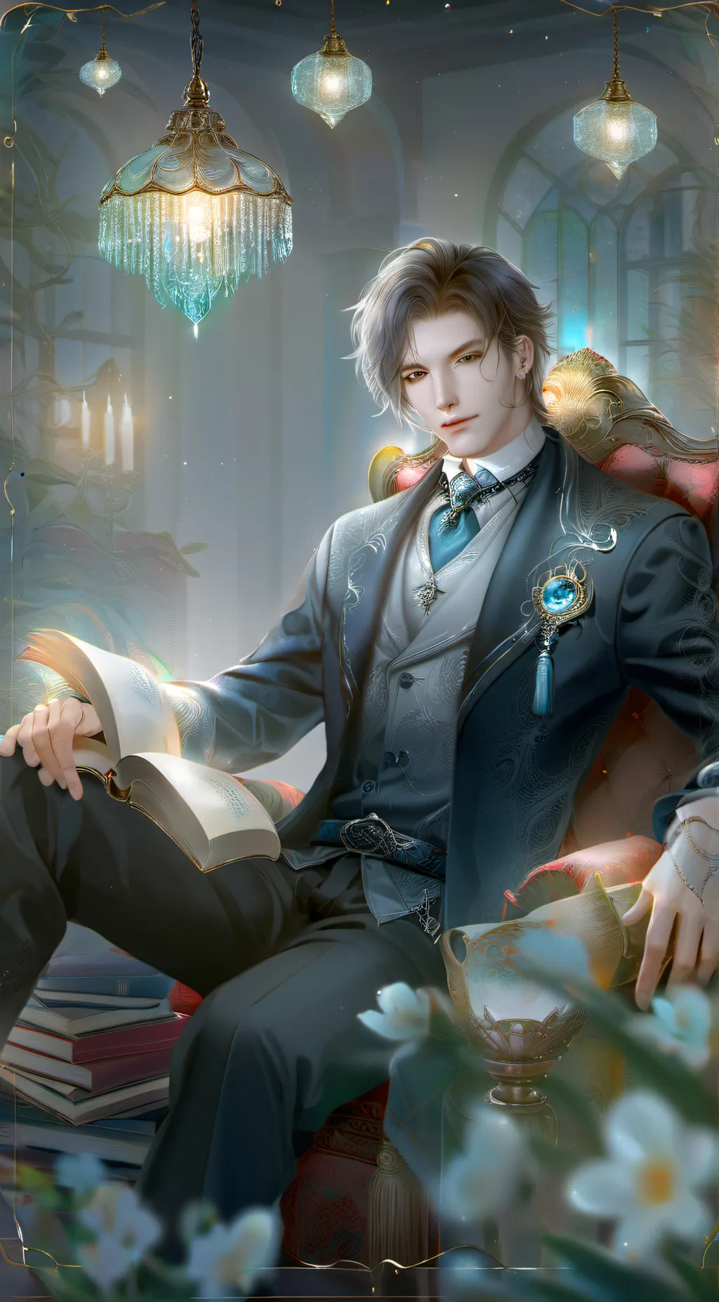 ai character: Axel background