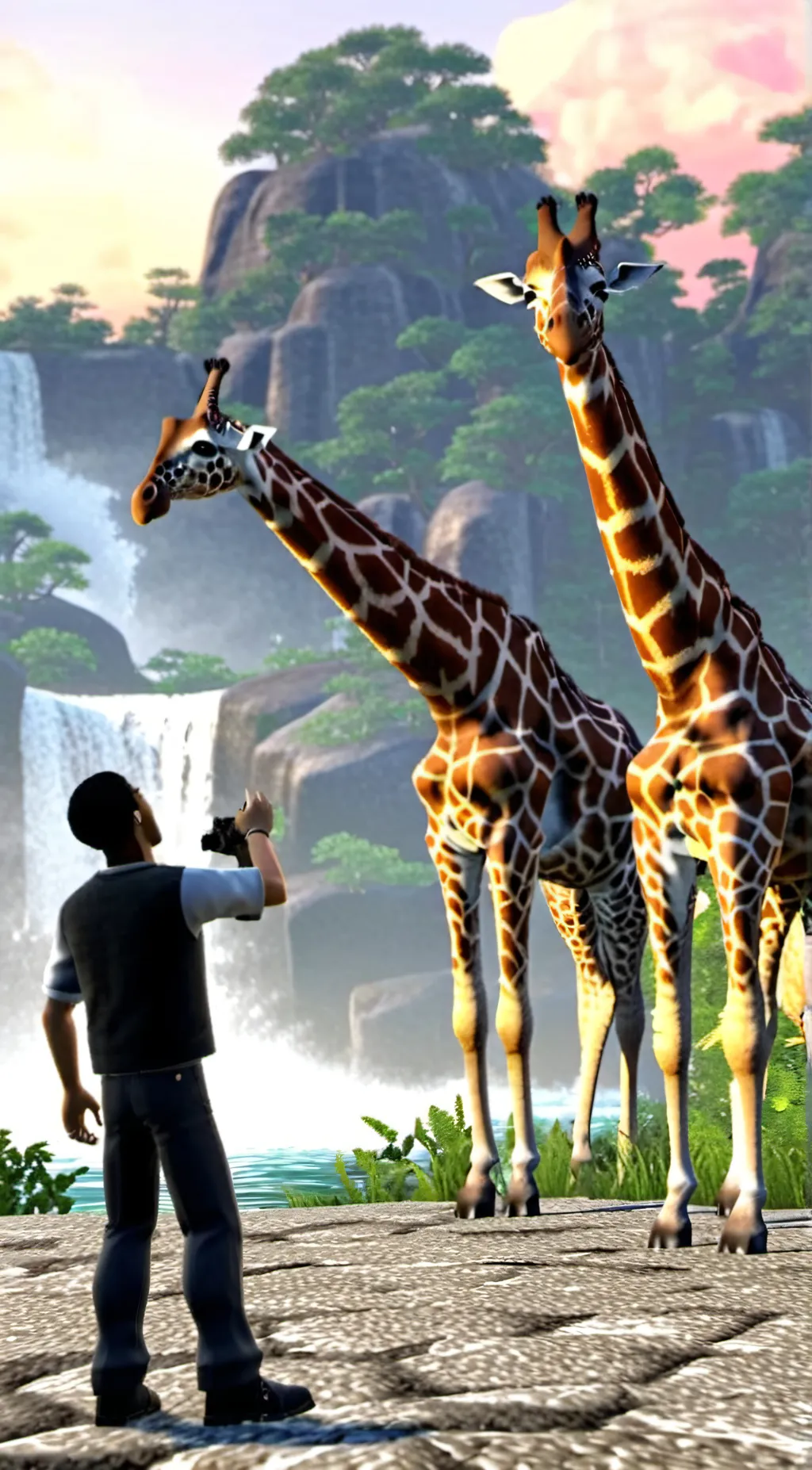 ai character: Zoo Hiring background