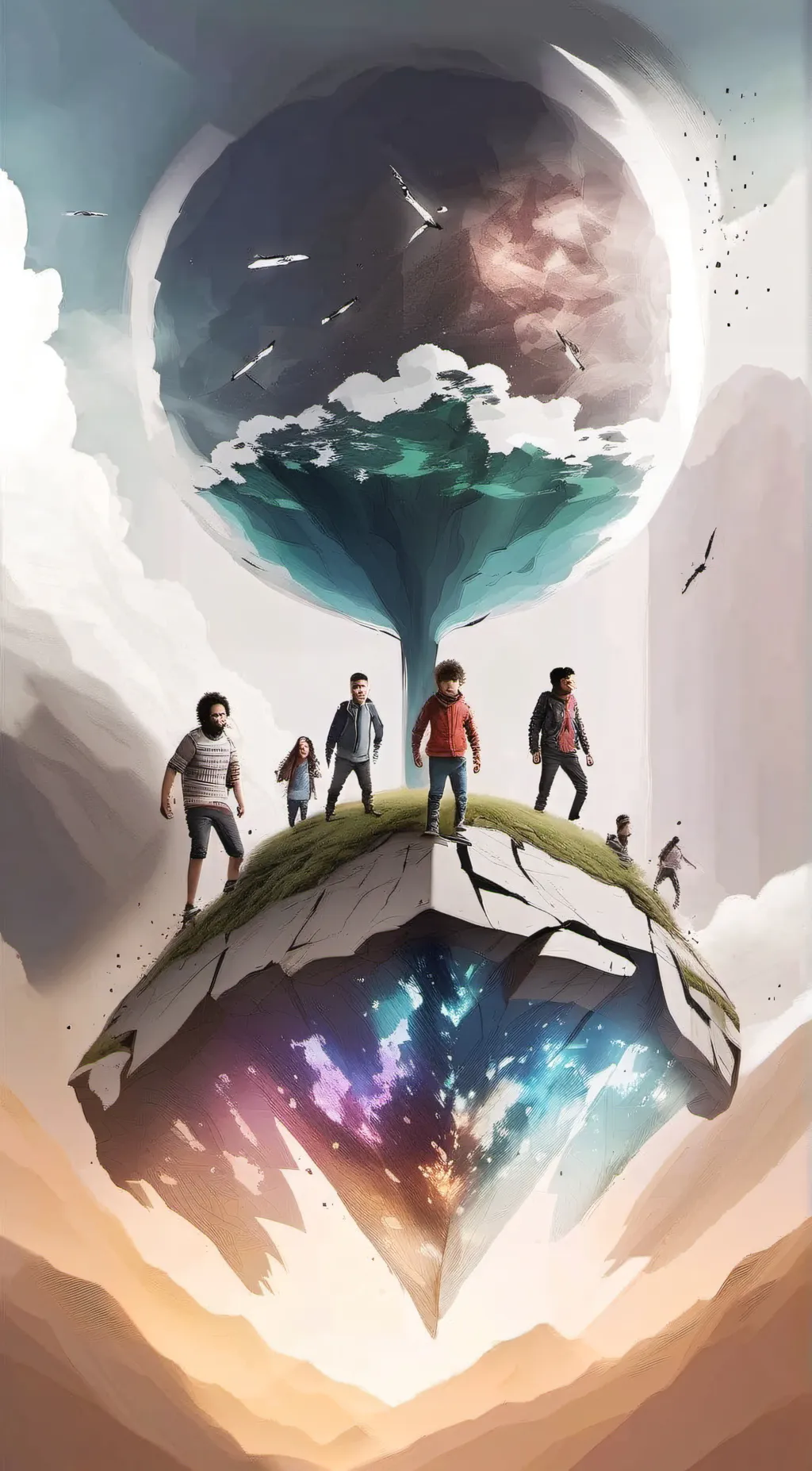 ai character: Last kids on earth background