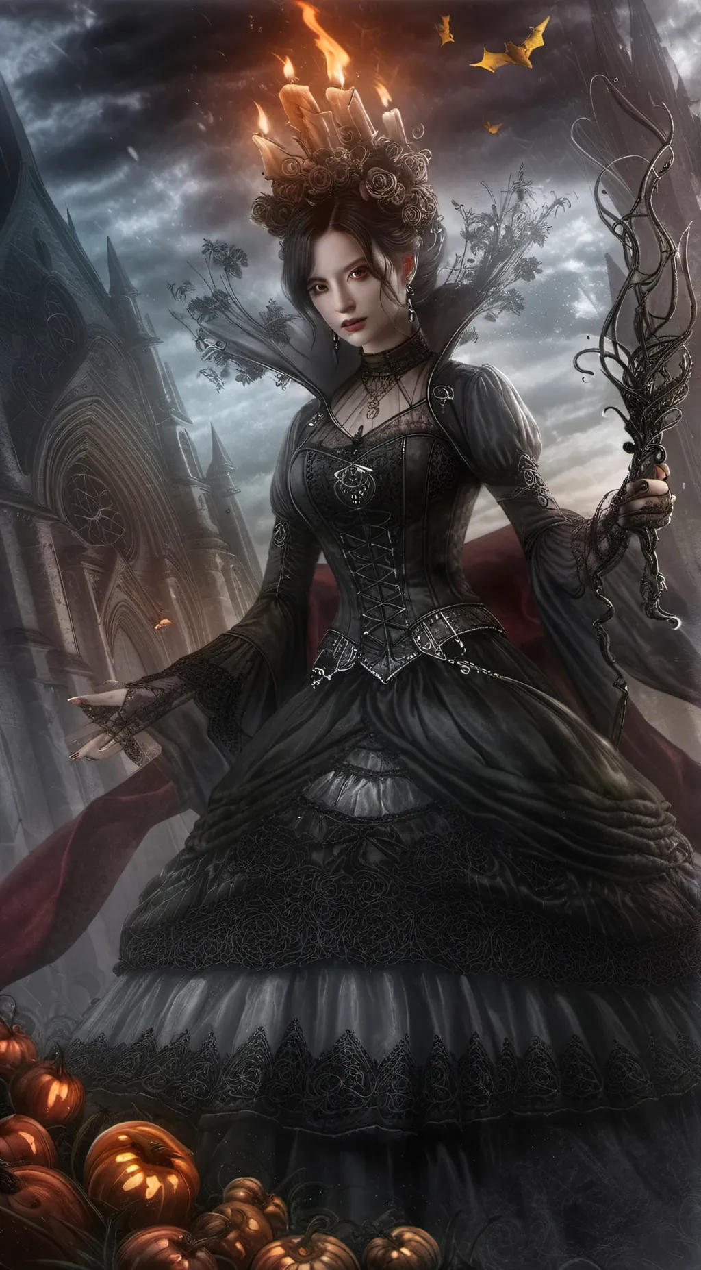 ai character: evelyn background