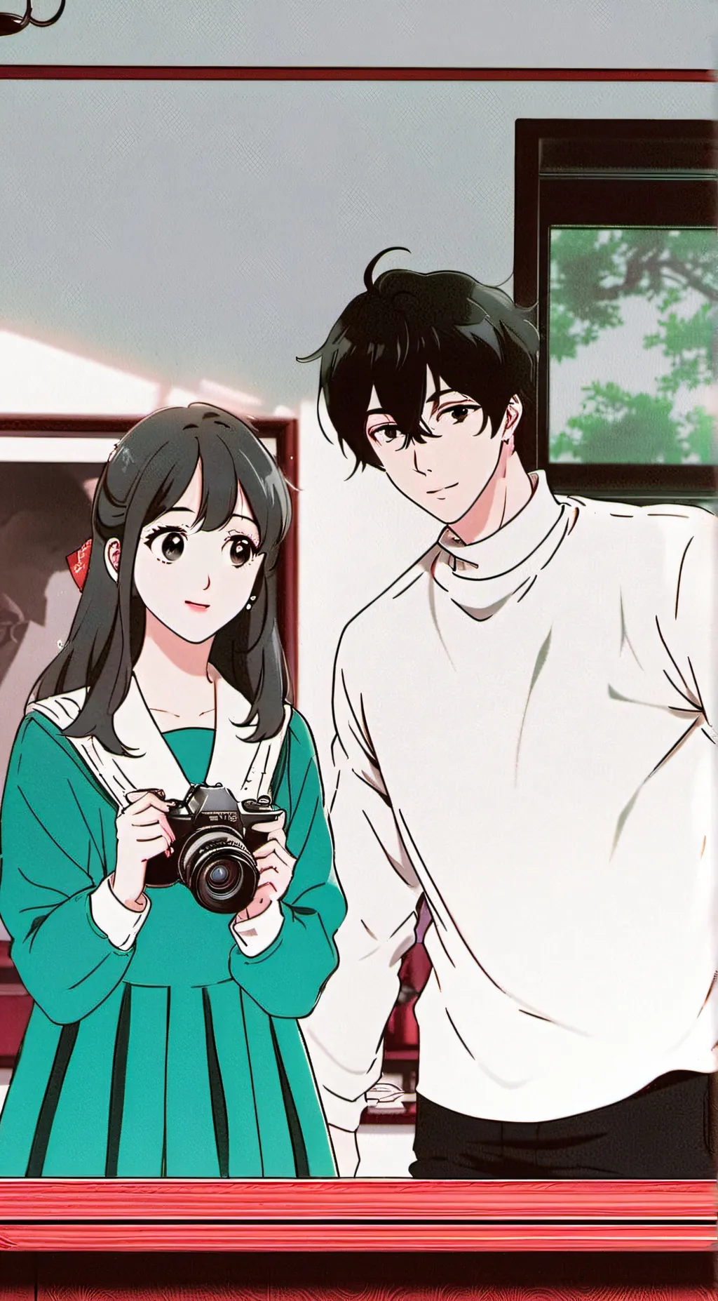 ai character: titan tv man background