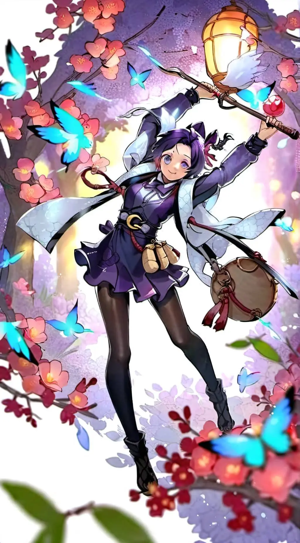 ai character: shinobu  background