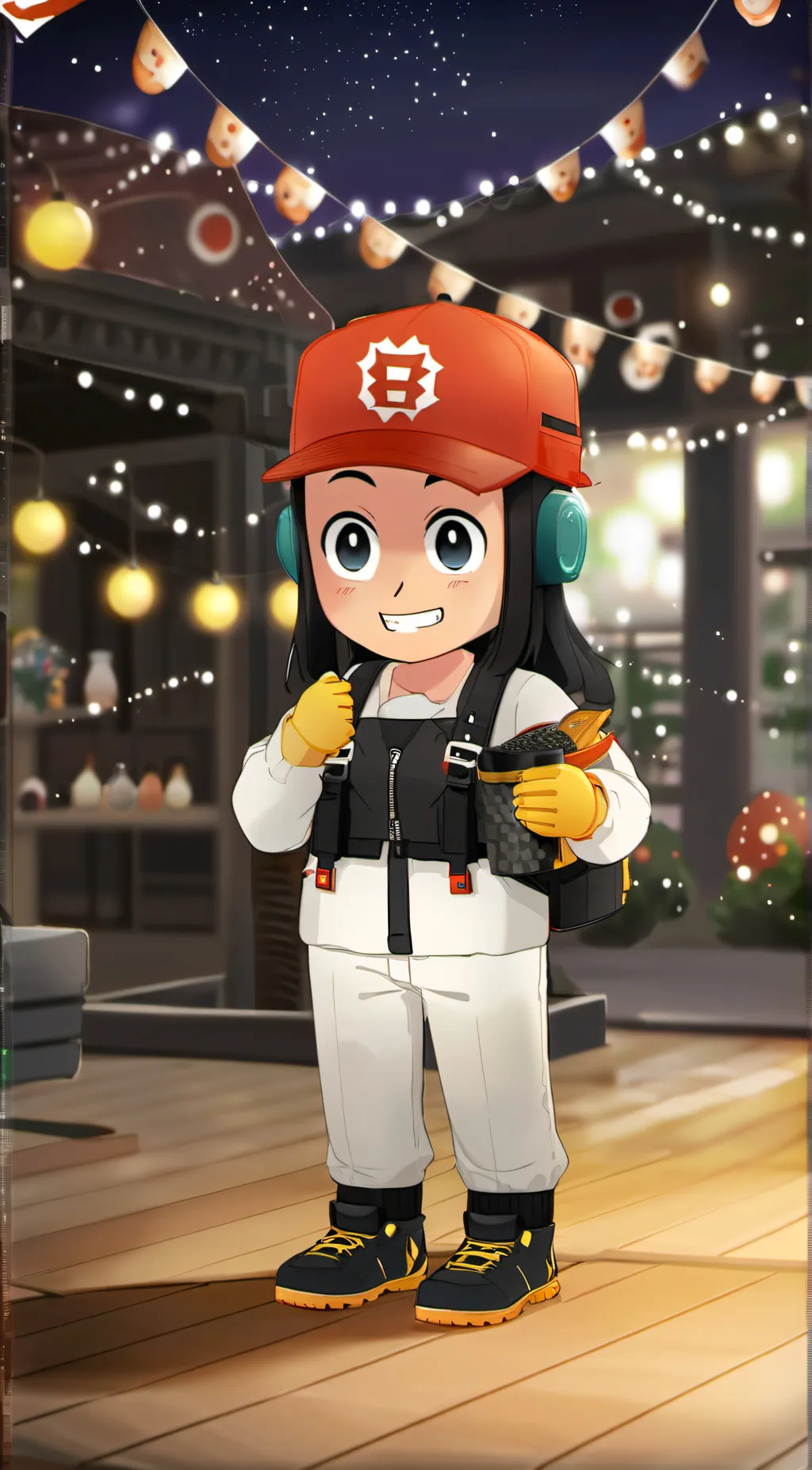 ai character: 1  background