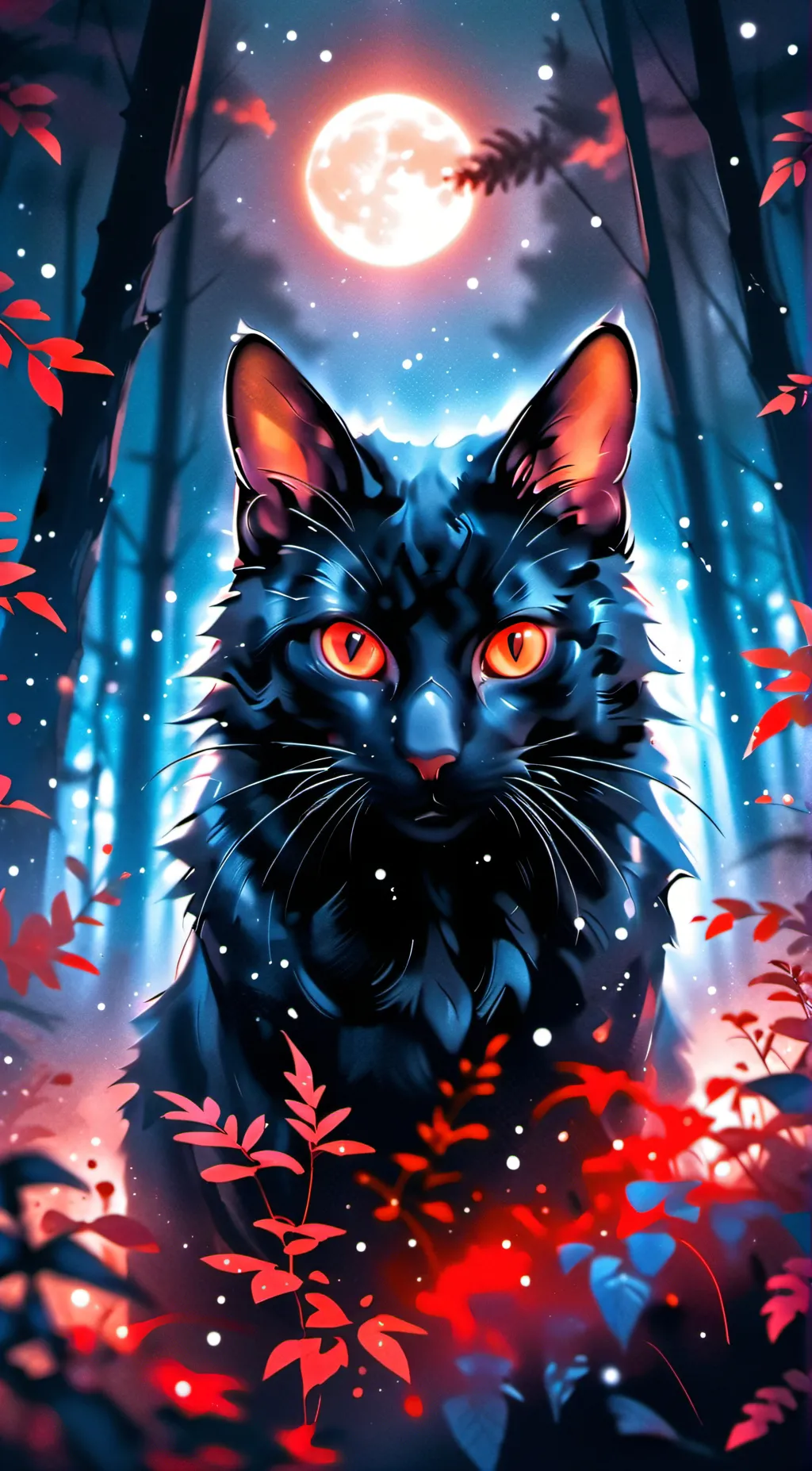 ai character: lucifer  background