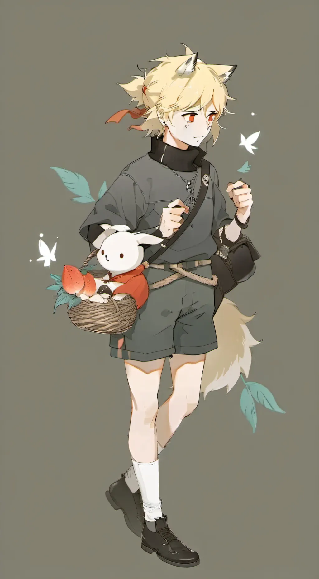 ai character: Naruto  background