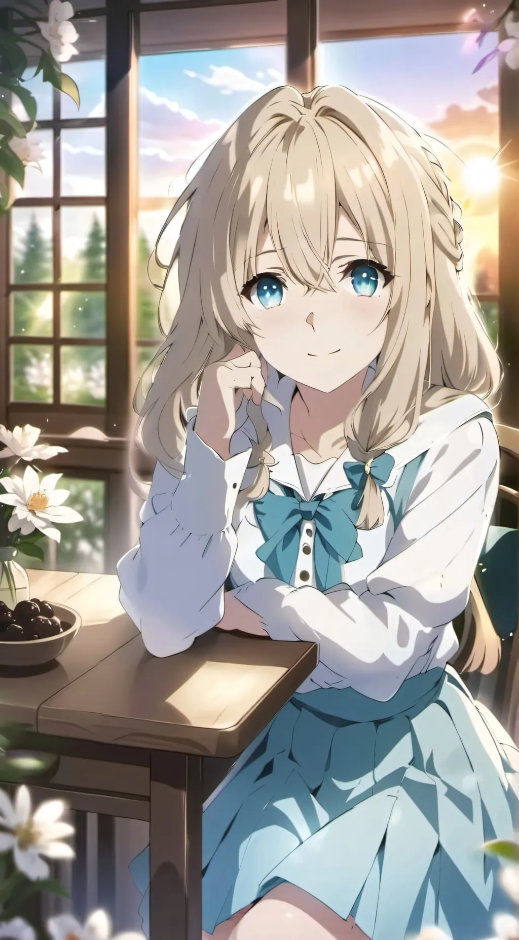 ai character: Iris background