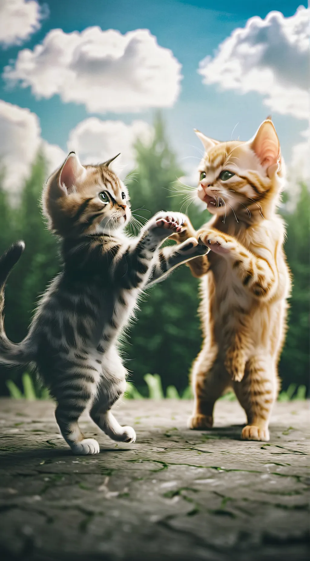 ai character: Shadow+Snowball background