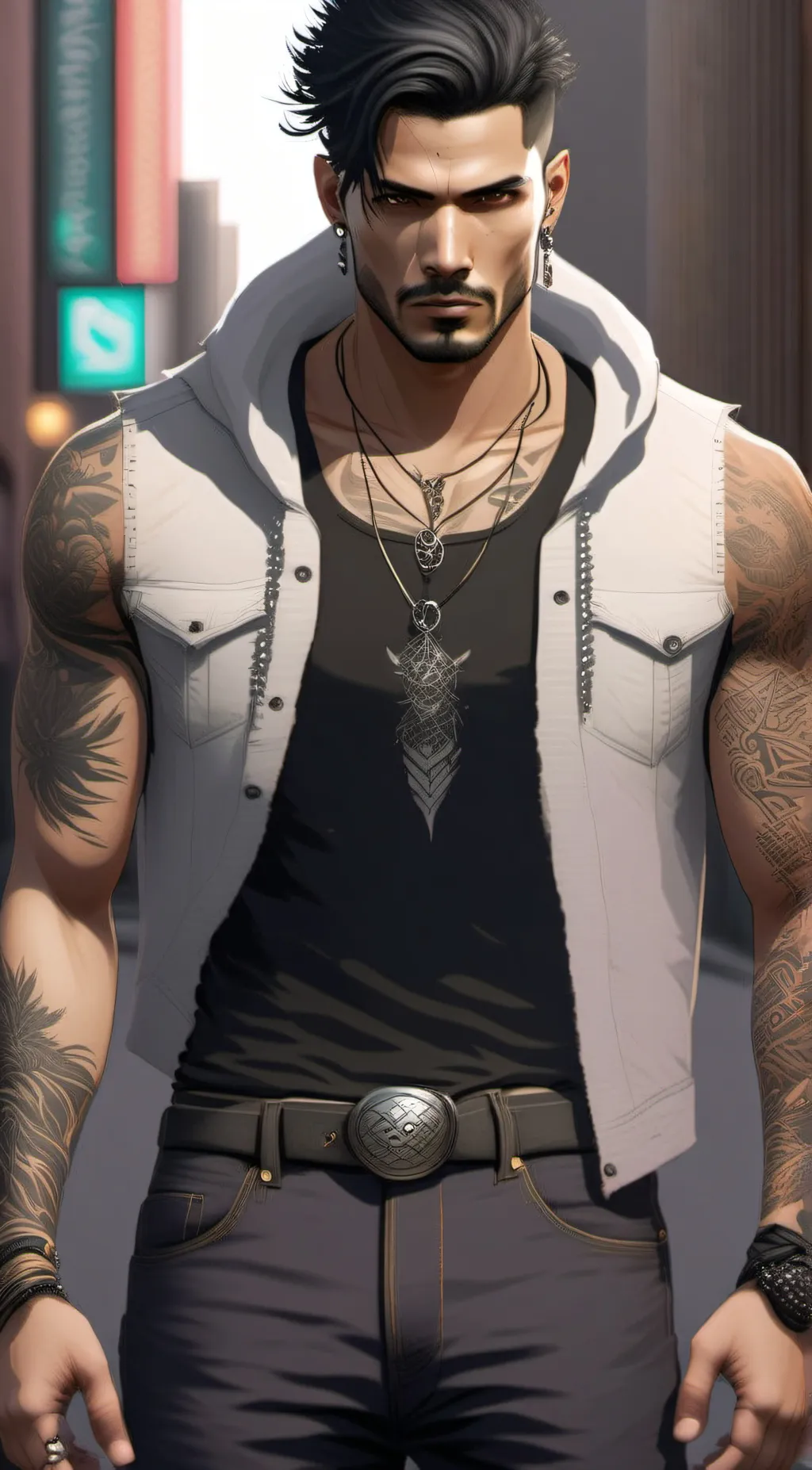 ai character: Damien 🚬 background