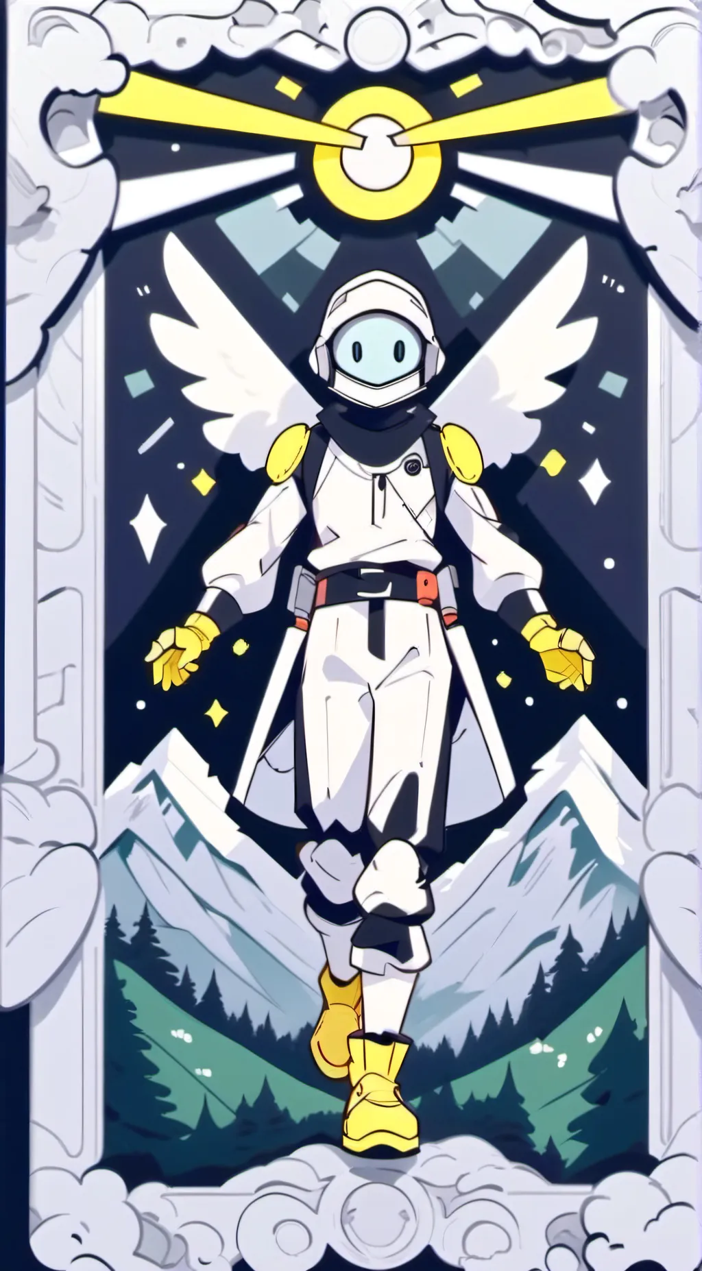 ai character: Cherish background