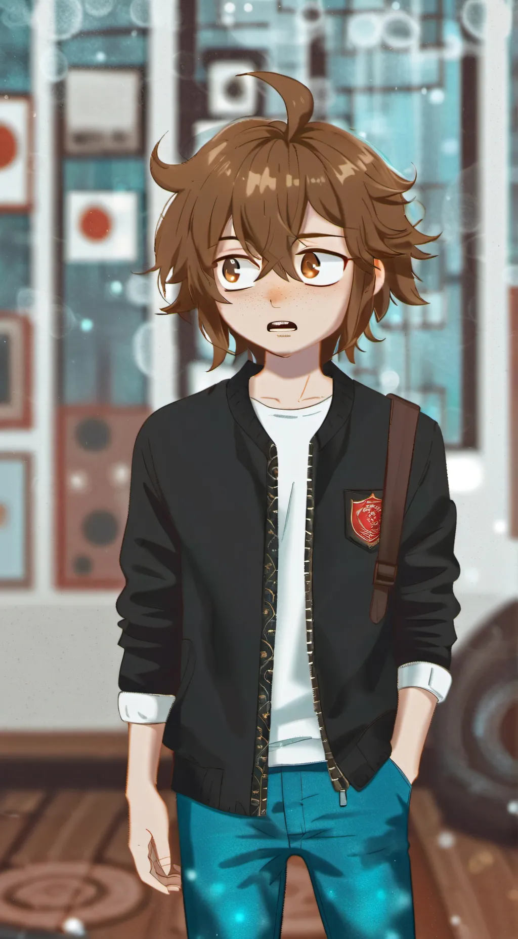 ai character: Will Byers  background