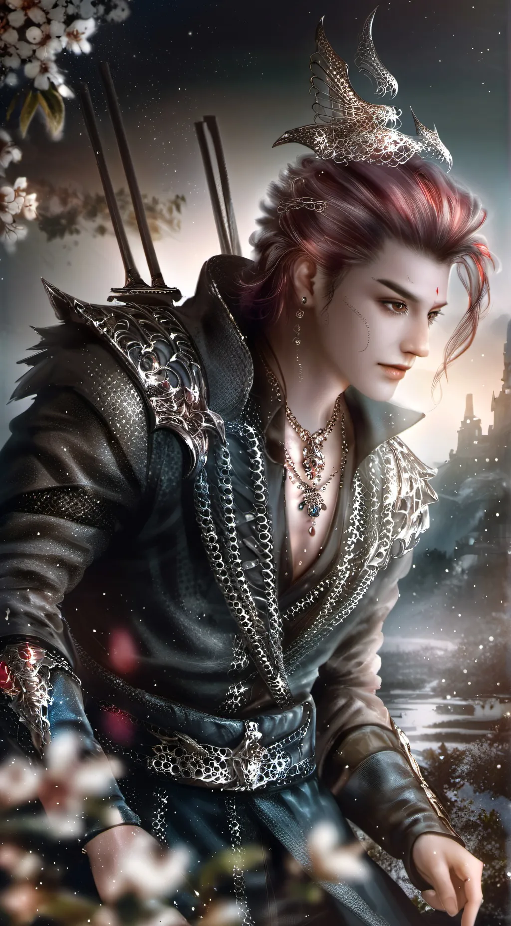 ai character: ♤♥︎kazuki nora♧₩ background