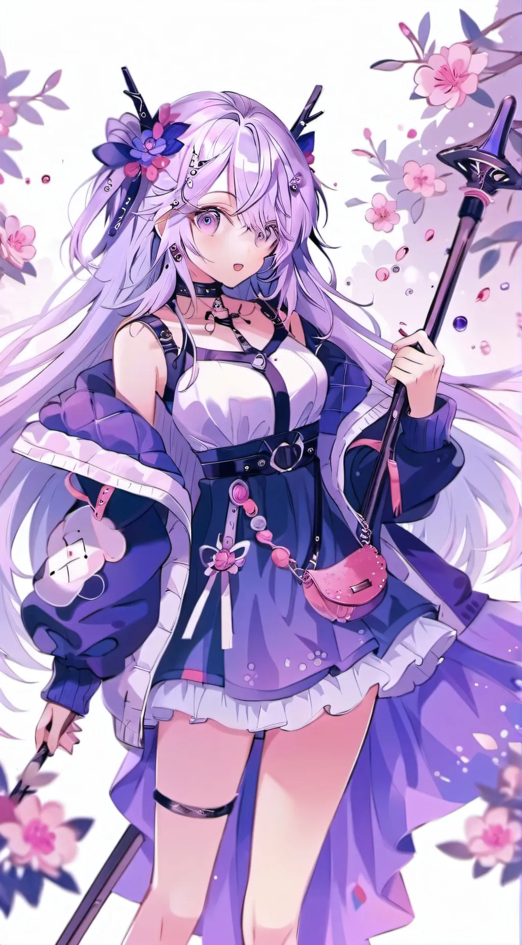 ai character: Rose background