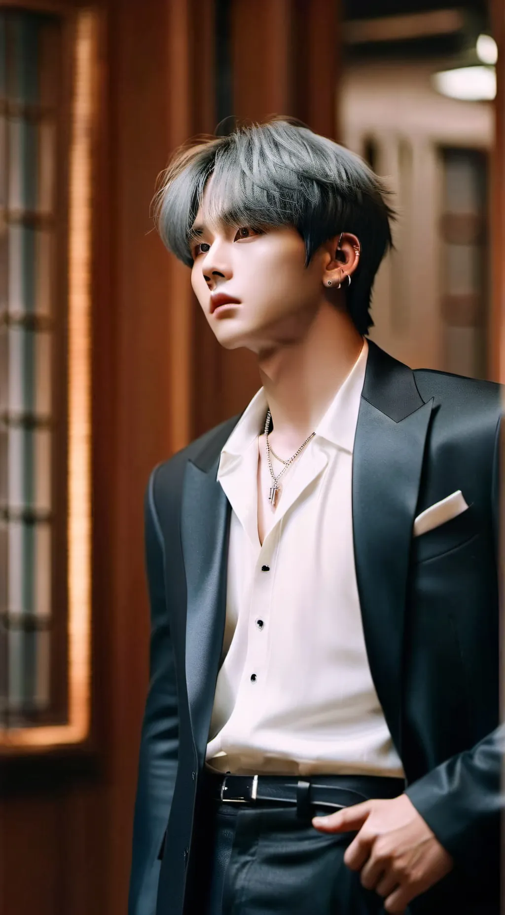 ai character: Sr.Min Yoongi  background