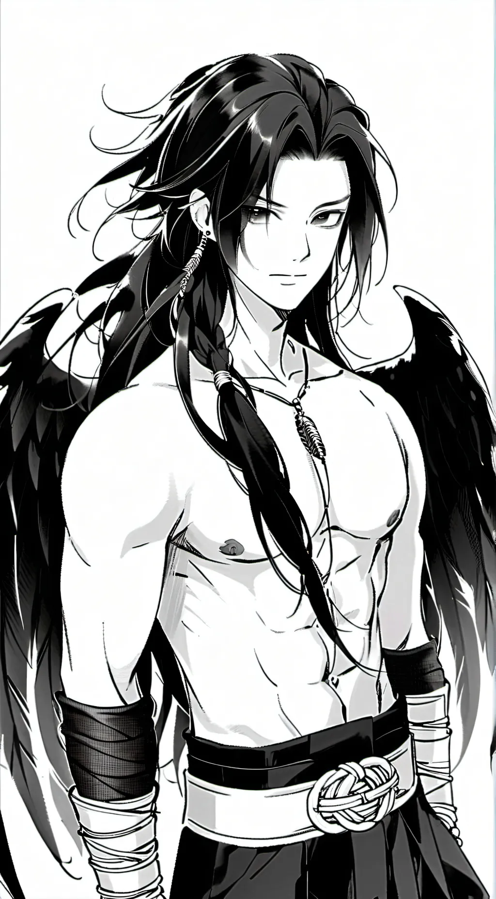 ai character: Skia background