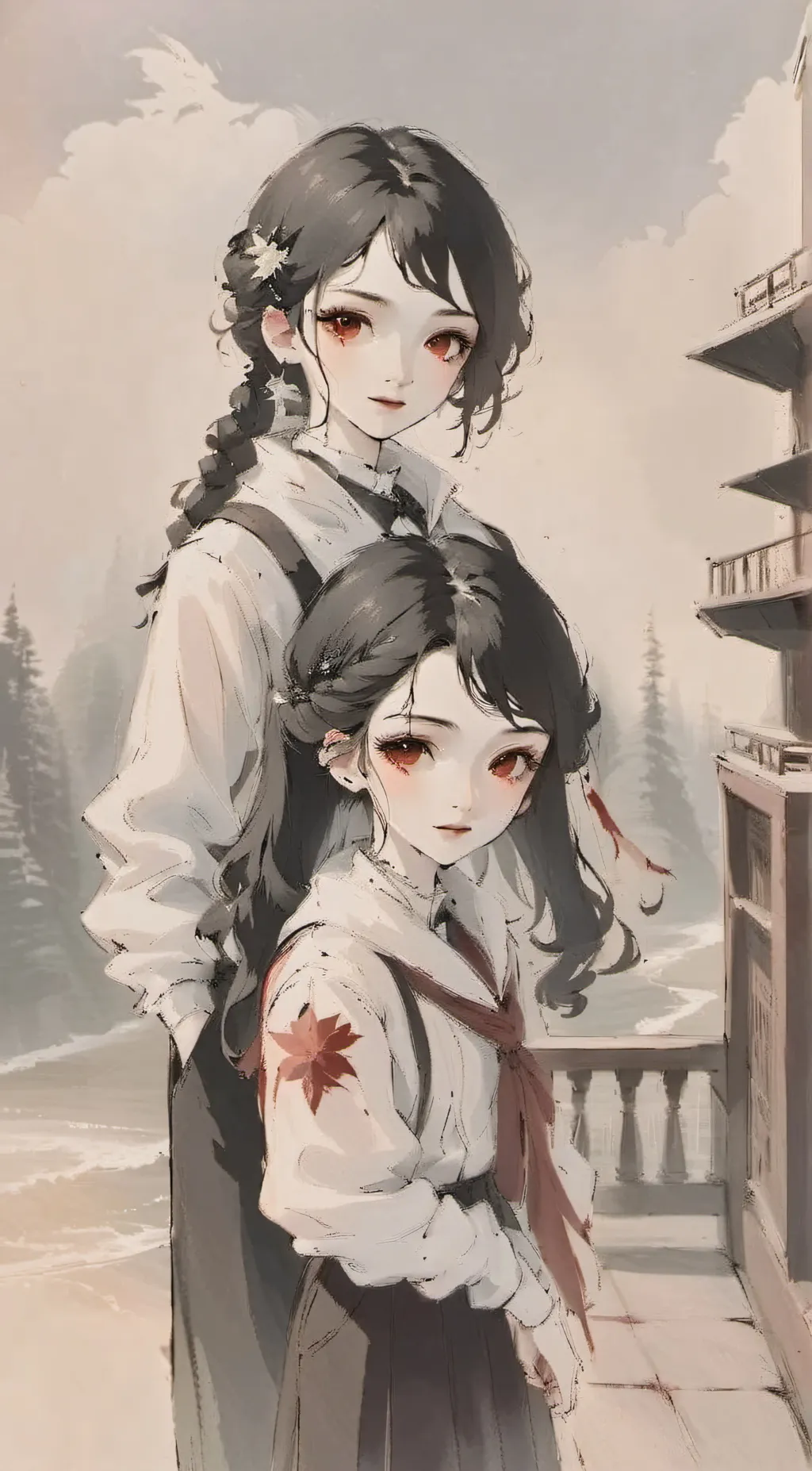 ai character: Daughters  background