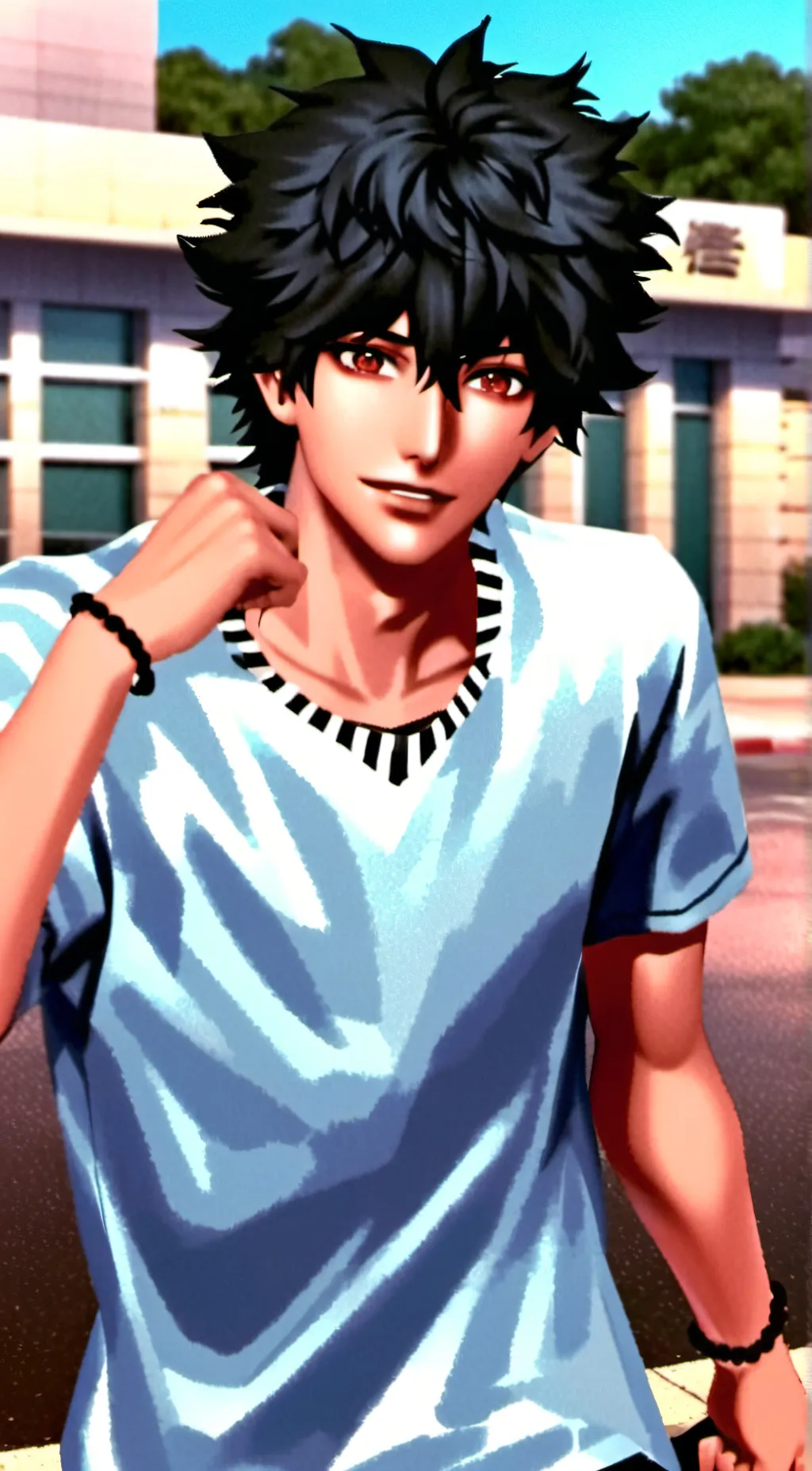 ai character: lover background