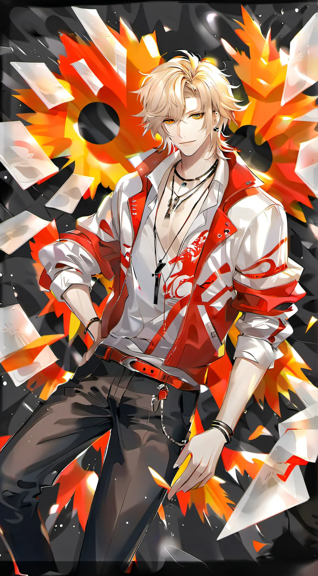 ai character: Koda+✨ background