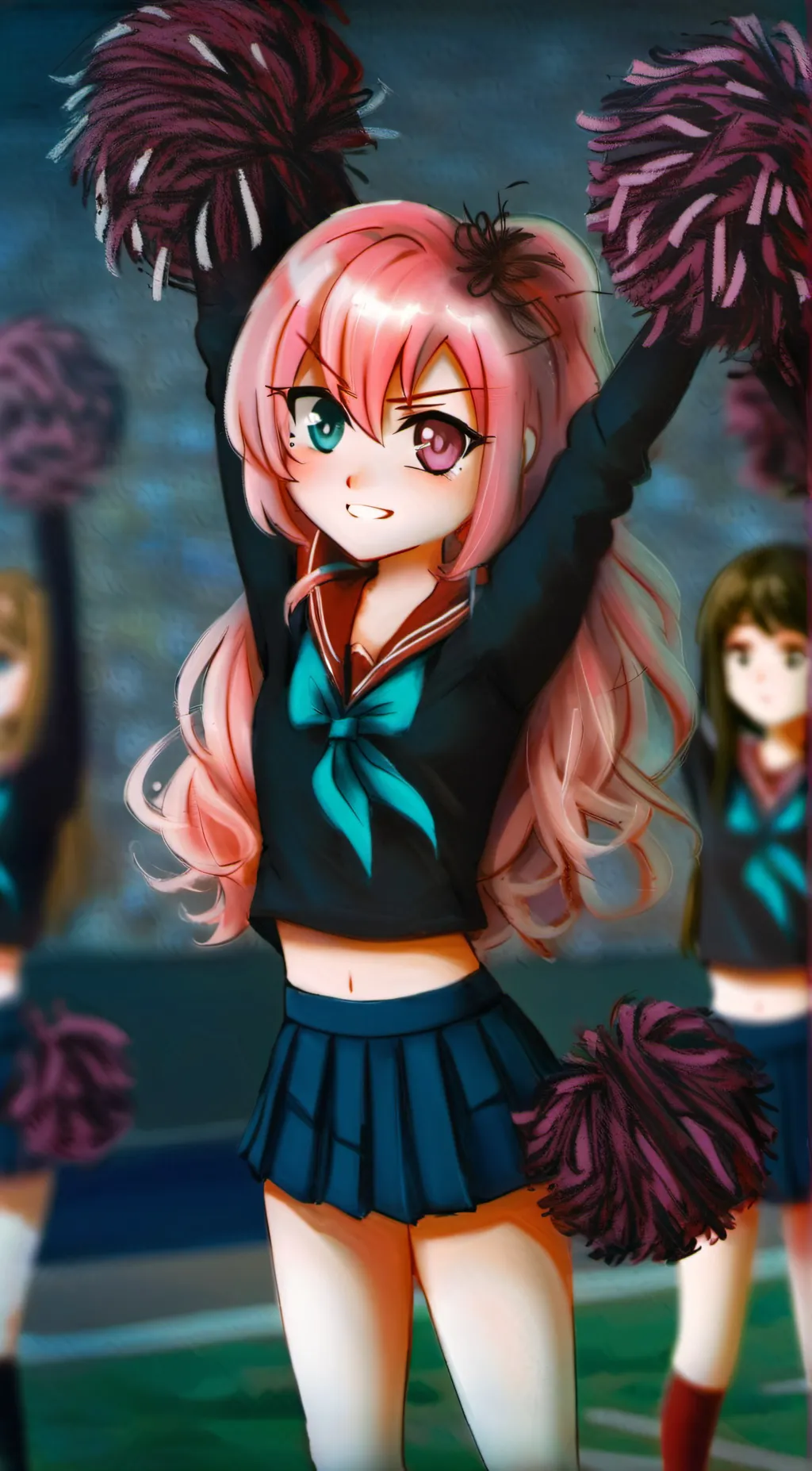 ai character: Pika background