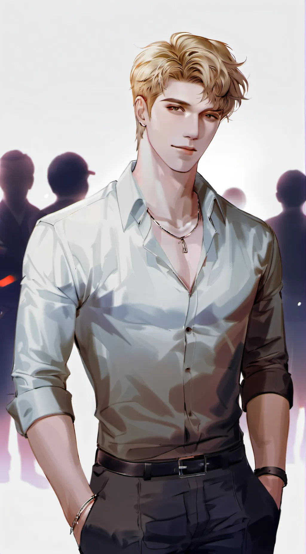 ai character: Lev background