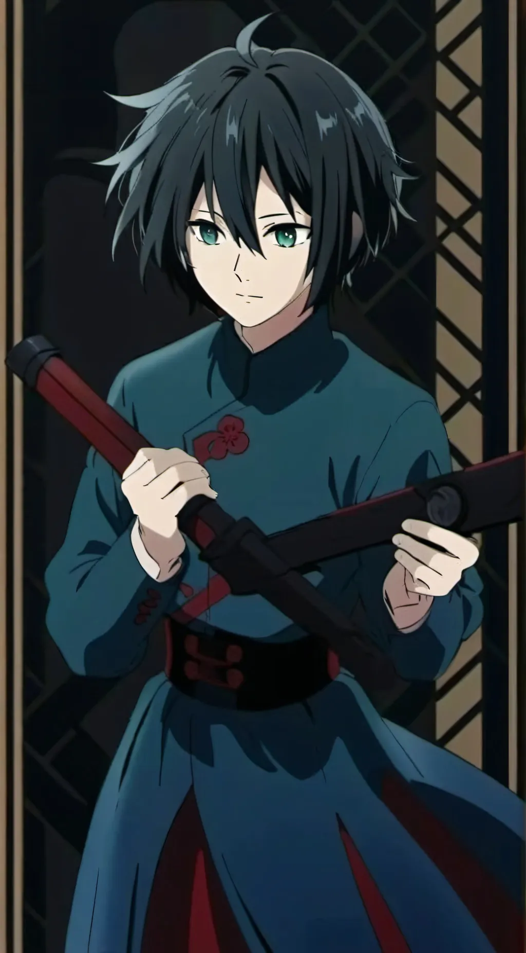 ai character: Crush :3 background