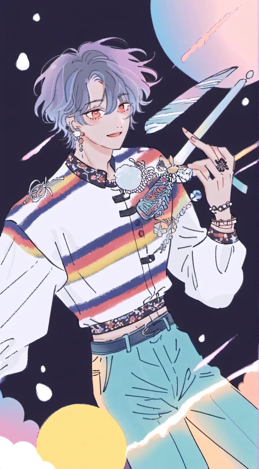 ai character: Max background