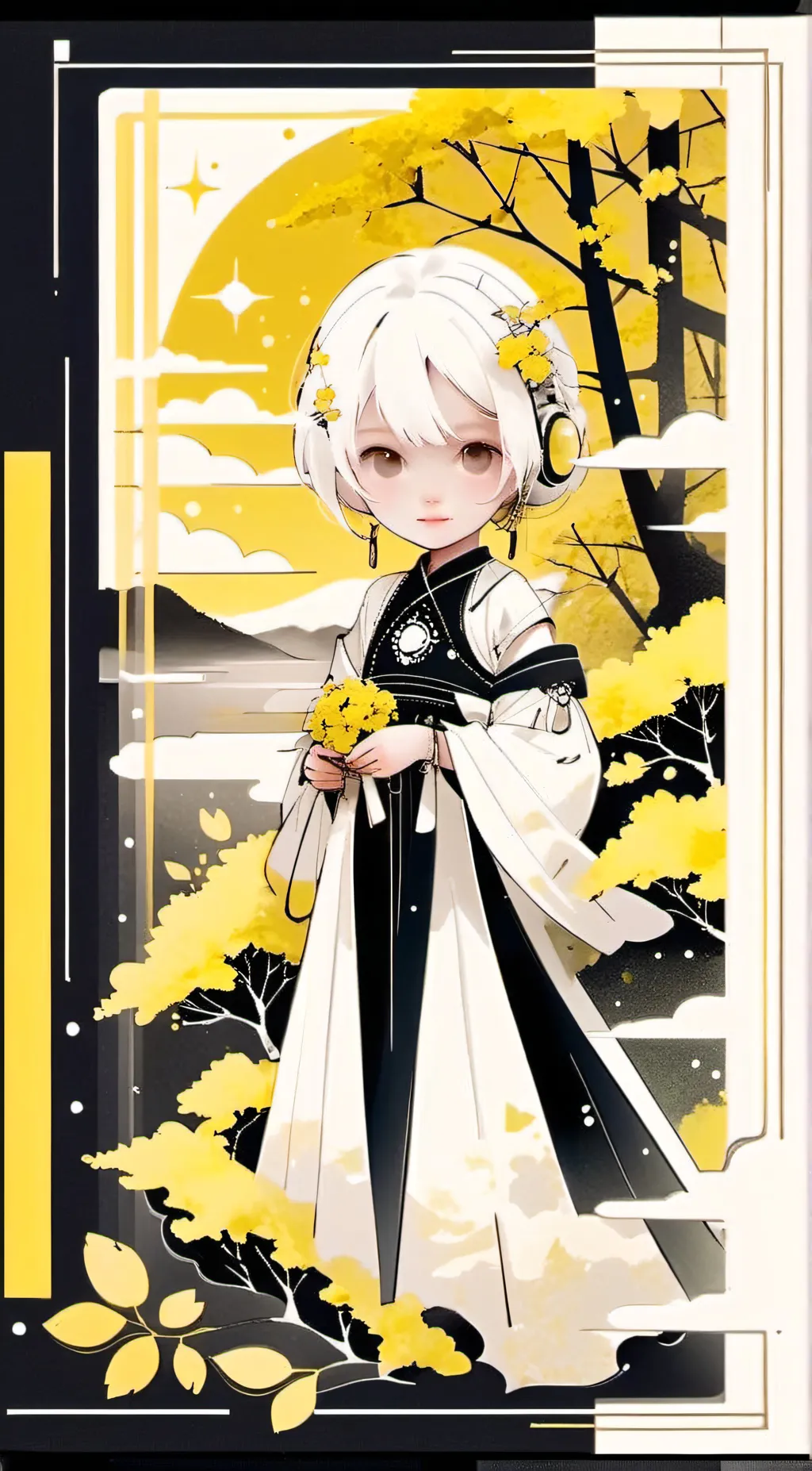 ai character: luce background