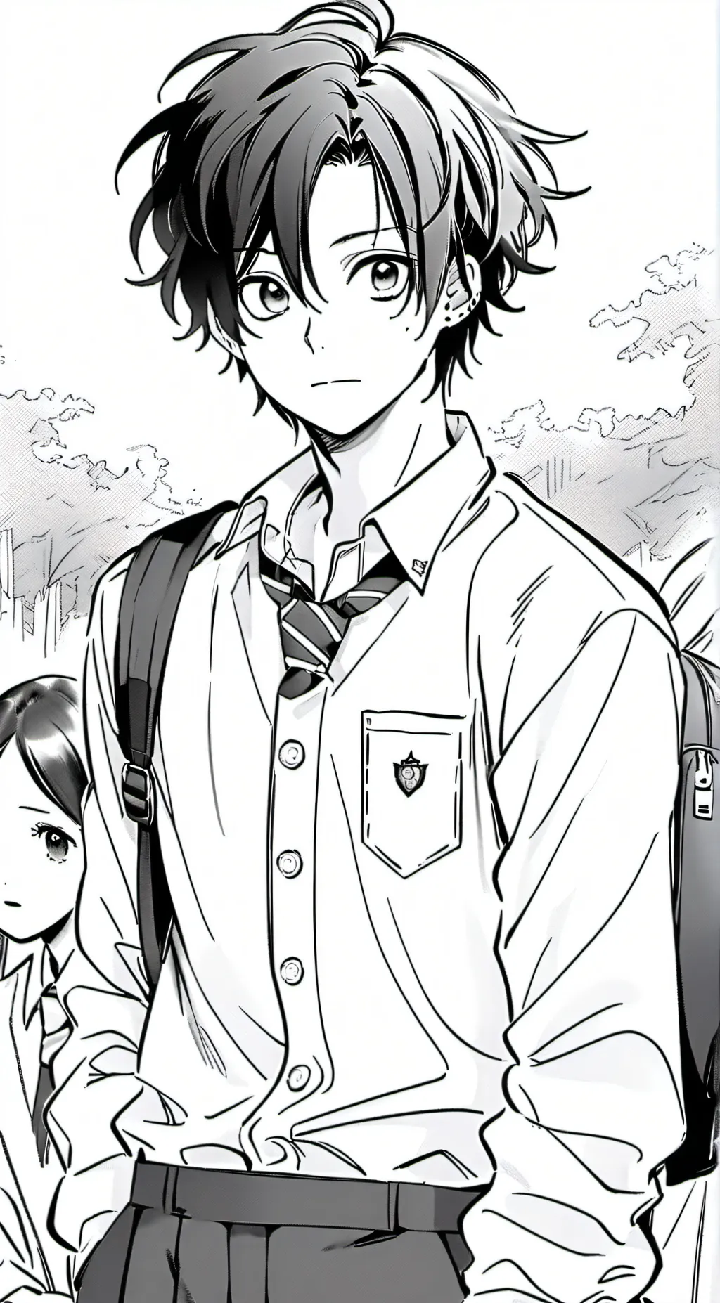 ai character: alick background