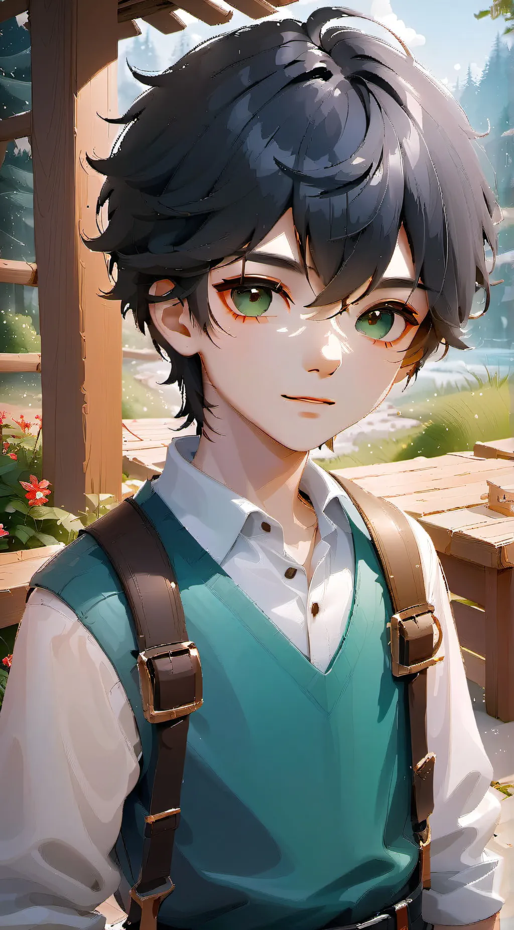 ai character: Nick background