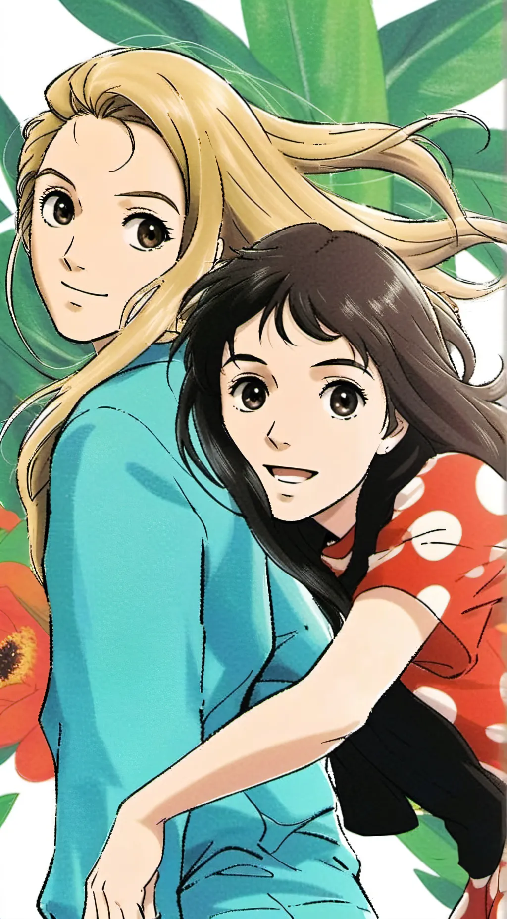 ai character: Skye and Livy background