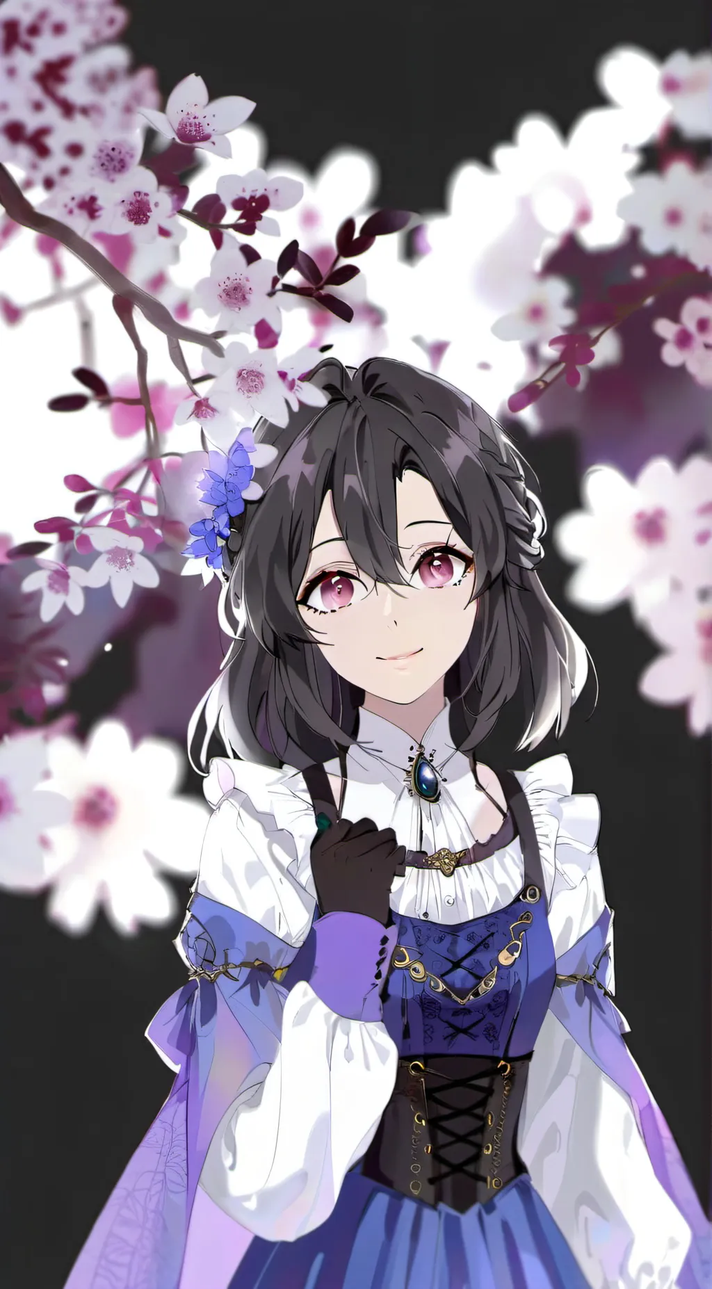 ai character: Demon slayer background