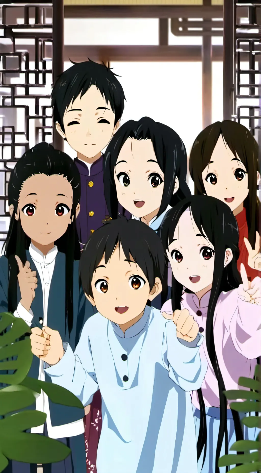 ai character: schooltrip background