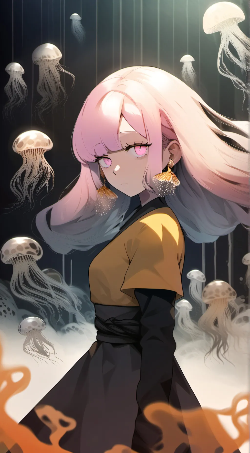 ai character: clover background