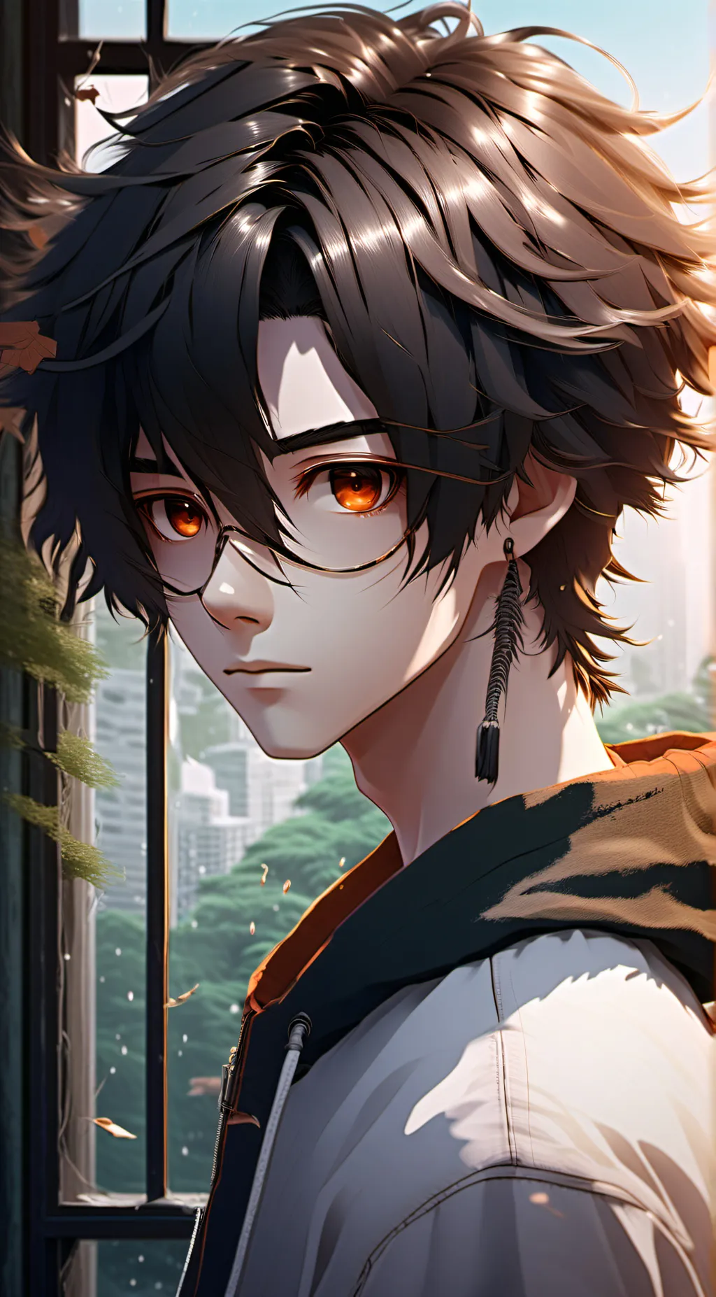 ai character: leo background