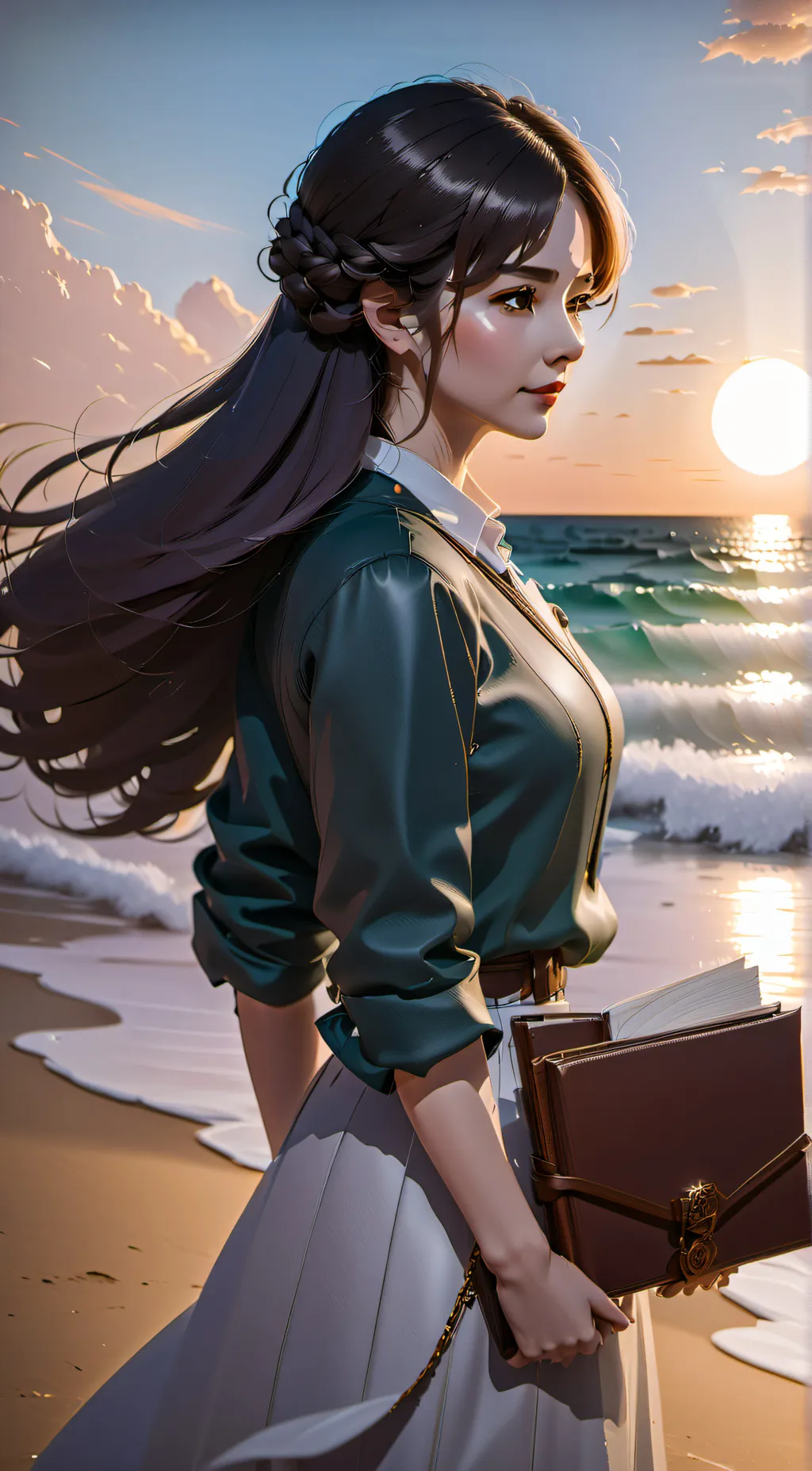 ai character: adele background