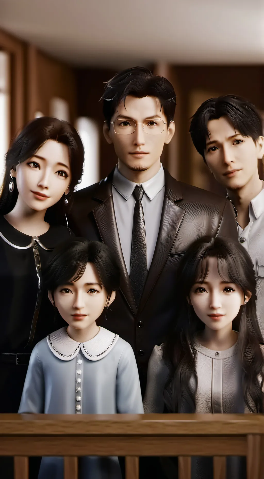 ai character: Afton Family background